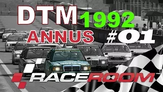 RaceRoom DTM 1992 Meisterschaft Zolder Training und Qualifying #01