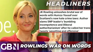 JK Rowling unleashes brutal war of words with Humza Yousaf over Scotland’s new hate crime laws