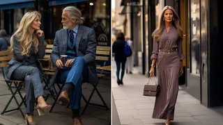 Street fashion. How Dress People Stylish in London. Elegance in Simplicity. Street Style..