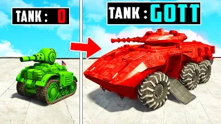 NOOB PANZER zu GOTT PANZER UPGRADEN in GTA 5!