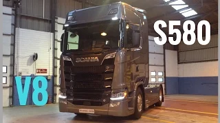 SCANIA All New Next Generation Trucks S580 & R450 - Stavros969 4K