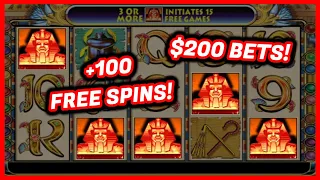 7 FREE SPINS BONUS AT ($200) MAX BET! 🧝‍♀️👸 CLEOPATRA CASINO SLOT MACHINE GAME / AWESOME SPINS!