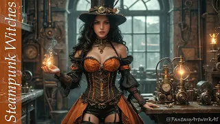 Steampunk Witches - Fantasy Artwork