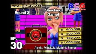 Deal or No Deal Wii Multiplayer 100 Idols Champion Ep 30 Round 2 Game 30-4 Players