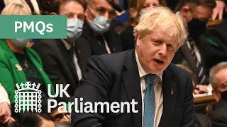 Prime Minister's Questions with British Sign Language (BSL) - 2 February 2022