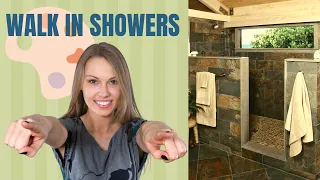 Doorless Shower Ideas- Walk in Shower Designs- Walk in doorless shower Ideas