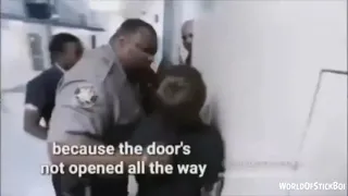 Savage kid at jail