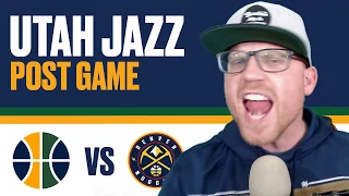 Utah Jazz vs Denver Nuggets Post Game Reaction - Donovan Mitchell and Rudy Gobert rocked em!