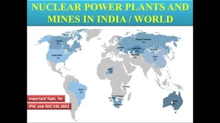 Nuclear Power plants in India and around the World, (Nuclear Energy), JPSC paper 1