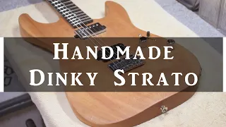 i built a guitar Dinky Stratocaster