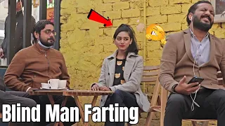 Blind Man Farting on People Prank | LahoriFied