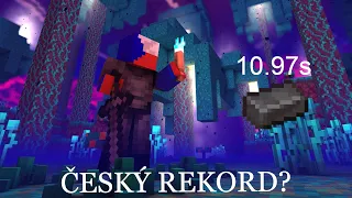 Minecraft: Speedrun v získání netheritu!  / Obtain Item: Netherite Speedrun! (10.97s)