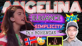 BOHEMIAN RHAPSODY - ANGELINA JORDAN 🇳🇴 - REACTION |AMERICAS GOT TALENT THE CHAMPIONS|SIMPLE CRAZY