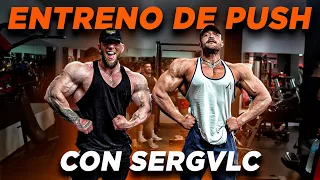 ENTRENO de PUSH Y POSING con @Sergvlc  | 7weeks out