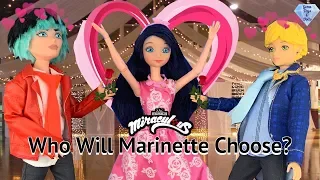 Ladybug Homecoming Marinette Asks Adrien King and Queen Dolls Dance Miraculous Season 2 Episode