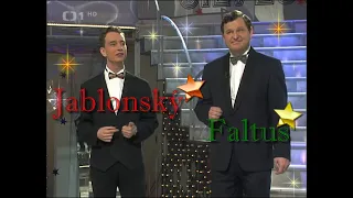 Václav Faltus a Petr Jablonský - imitátory na Silvestra 1999