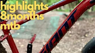 2021 Giant Talon 2 | My Highlights 8 months mtb