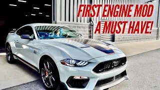 FIRST ENGINE MOD! ON MY 2021 MACH 1 That Every Ford Mustang Needs To Have!