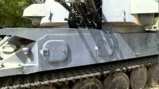 ZSU-23-4 Shilka a self-propelled, radar guided anti-aircraft Quad 23mm autocannon weapon system