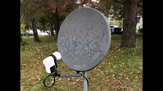 Can you use an old dish to get free tv?