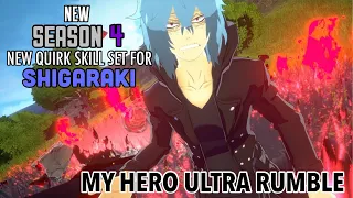 New Season 4 : New Quirk Skill Set for Shigaraki - MY HERO ULTRA RUMBLE