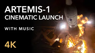 Artemis-1 Launch Cinematic 4K (FULL VOLUME)