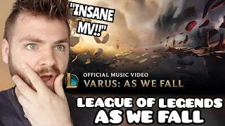 First Time Hearing "As We Fall" | Varus Music Video | League of Legends OST | Reaction