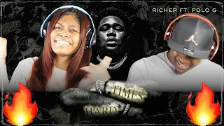 ROD WAVE- RICHER 🤑 FT. POLO G (OFFICIAL AUDIO) REACTION