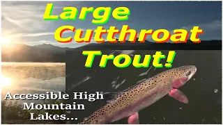 Fly Fishing Four Idaho Mountain Lakes with a Float Tube