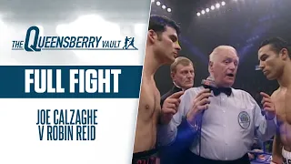 JOE CALZAGHE v ROBIN REID (Full Fight) | WBO WORLD SUPER MIDDLEWEIGHT TITLE | THE QUEENSBERRY VAULT