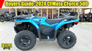 Buyers Guide: 2024 CFMoto CForce 500 : New Features, Price Comparison & Riding Footage