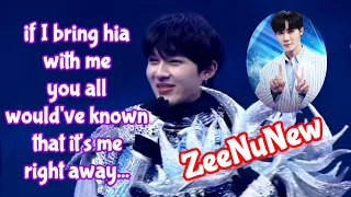 [ZeeNuNew] if I bring hia with me you all would've known that it's me right away