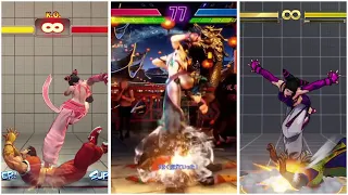 Street Fighter 6 - Juri Throw Animation Comparison