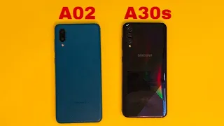 Samsung Galaxy A02 vs Samsung Galaxy A30s