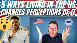 🇬🇧 BRIT Reacts To 5 WAYS LIVING IN THE UNITED STATES CHANGES PERCEPTIONS OF IT!