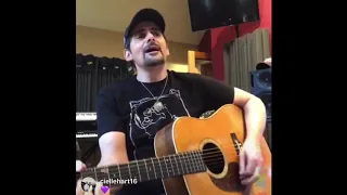 Brad Paisley Does I’m Gonna Miss Her. Instagram Live