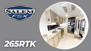 Tour the 2023 SALEM FSX 265RTK Toy Hauler!