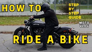 How to Ride a Motorcycle - for Beginners