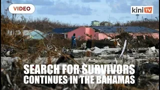 Rescue workers keeps up search for survivors in Dorian-devastated island