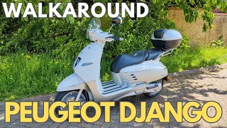 Peugeot Django 125cc / 150cc Walkaround & Brief Overview