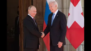 #BREAKING: President Biden and Russian President Putin shake hands before summit in Geneva