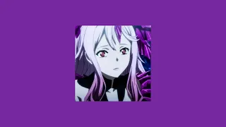 guilty crown - my dearest (opening version) (slowed + reverb)