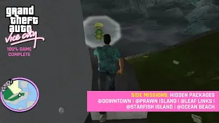 GTA VICE CITY | HIDDEN PACKAGES @DOWNTOWN, ALL ISLANDS & OCEAN BEACH | 100% COMPLETE