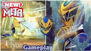 Dino Fury Gold ~Aiyon Gameplay | New Character | Power Rangers Legacy Wars | #legacywars