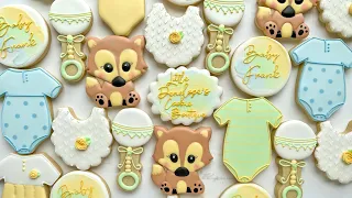 Easy Baby Shower Cookies Decorating Ideas For Beginners!