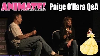 Meet Paige O'Hara: Belle of Beauty and The Beast Q&A