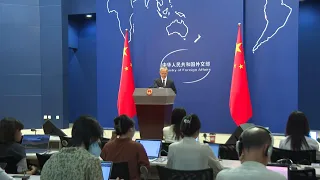 Daily briefing by China foreign ministry spokesperson