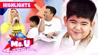 Vice Ganda and Jhong laugh hard because of Yorme | It's Showtime Mini Miss U