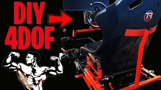 A Home Built 4DOF Motion Simulator That Really Delivers