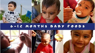 தமிழில்- 18 Quick & Healthy Baby Foods | Daily Food Chart | Healthy Weight Gain